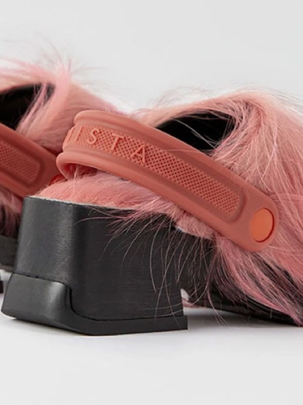 Miista Pink Furry Mule - Picture 6 of 6